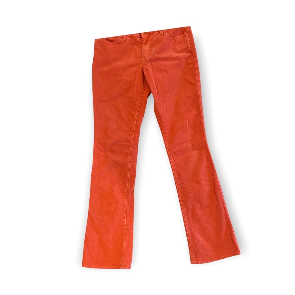 Old Navy Orange Boot Cut Corduroy Pants size 4
